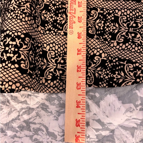 Trixxi Black and Tan A-Line Mini Dress for Weddings - Picture 5 of 7